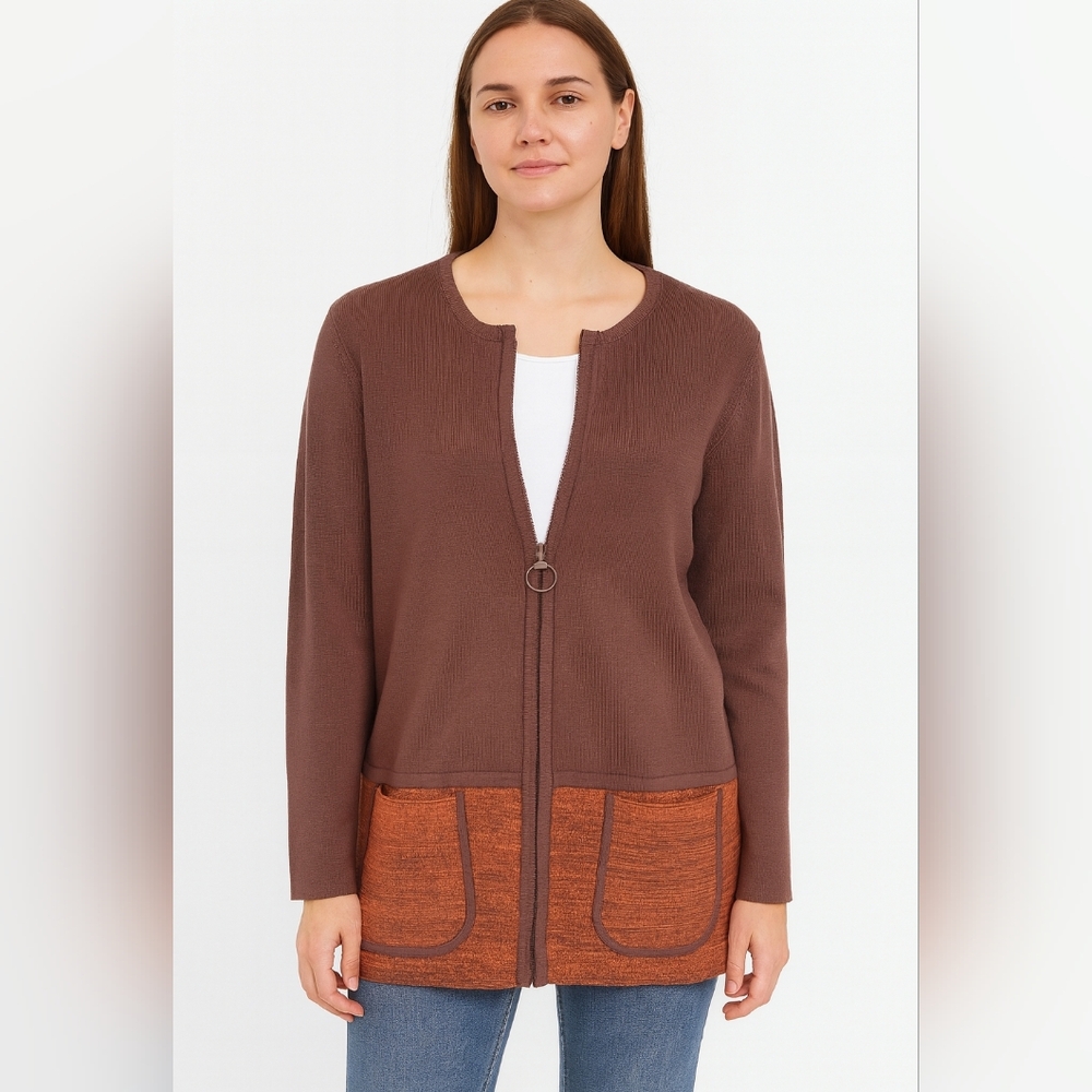 Urban Wool Merino Collection Vintage Sweater Cardigan Size Small